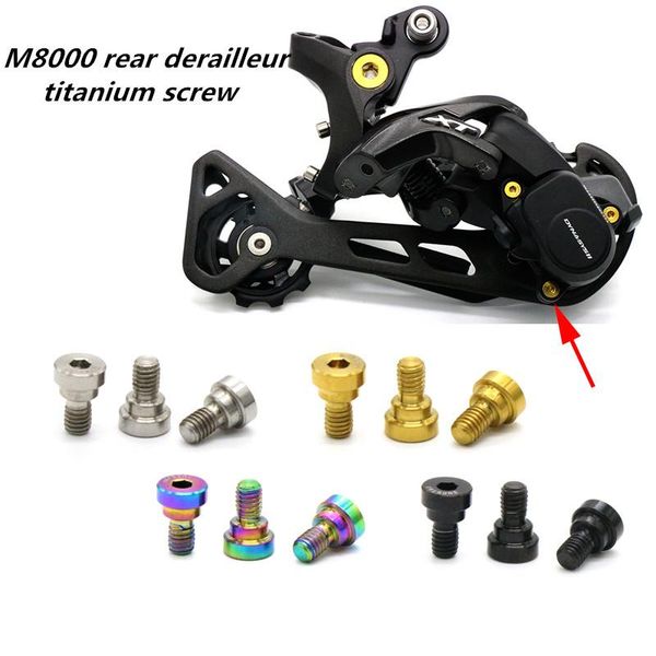bike derailleurs 3pcs bicycle rear derailleur xt m8000 titanium screw shift cover ti
bike derailleurs 3pcs bicycle rear derailleur xt m8000 titanium screw shift cover ti