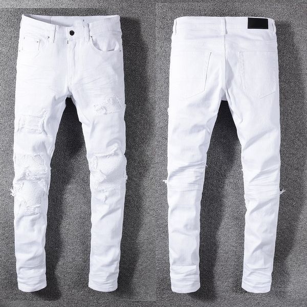 mens jeans stretch wholesale brand side stripe prominent cool customized ripped distressed retro holes skateboard straight motorcycle biker, Blue
mens jeans stretch wholesale brand side stripe prominent cool customized ripped distressed retro holes skateboard straight motorcycle biker, Blue