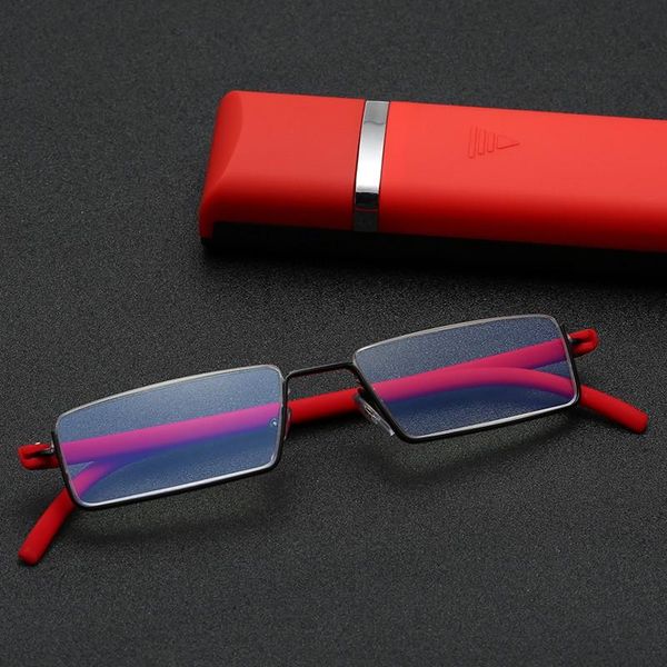 sunglasses ultra light blue blocking half frame reading glasses with cases, White;black
sunglasses ultra light blue blocking half frame reading glasses with cases, White;black