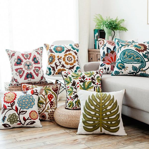 drop ship luxury cotton embroidered cushion cover leaves butterfly home decor pillow christmas gift sofa throw case cushion/decorative
drop ship luxury cotton embroidered cushion cover leaves butterfly home decor pillow christmas gift sofa throw case cushion/decorative