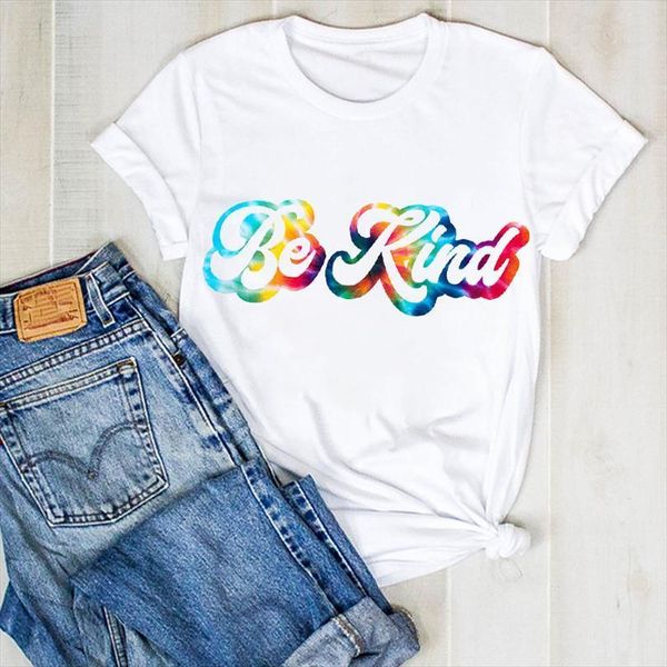 men lady be kind cute travel ladies print fashion summer tee mens female clothes graphic t, White;black
men lady be kind cute travel ladies print fashion summer tee mens female clothes graphic t, White;black
