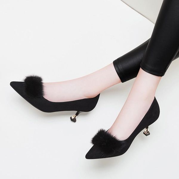 dress shoes 2021 spring women gold heel pointed toe pumps fur high heels ladies faux boat woman zapatos mujer n6985, Black
dress shoes 2021 spring women gold heel pointed toe pumps fur high heels ladies faux boat woman zapatos mujer n6985, Black