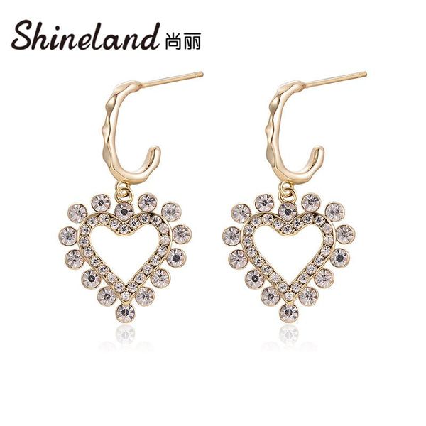 dangle & chandelier shineland korean charm bijoux heart crystal geometric drop earrings for women girl party trendy jewelry fashion 2021, Silver
dangle & chandelier shineland korean charm bijoux heart crystal geometric drop earrings for women girl party trendy jewelry fashion 2021, Silver