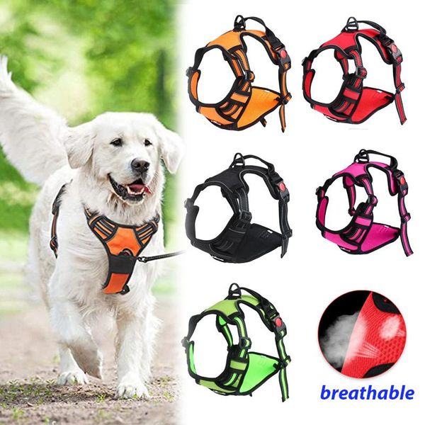 dog collars & leashes adjustable harness reflective breathable for large oxford material training vest pet accessories
dog collars & leashes adjustable harness reflective breathable for large oxford material training vest pet accessories