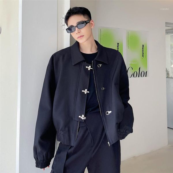 men's jackets men high street wide shoulder chic hipster loose casual short jacket korean japan streetwear vintage fashion coat man ove, Black;brown
men's jackets men high street wide shoulder chic hipster loose casual short jacket korean japan streetwear vintage fashion coat man ove, Black;brown