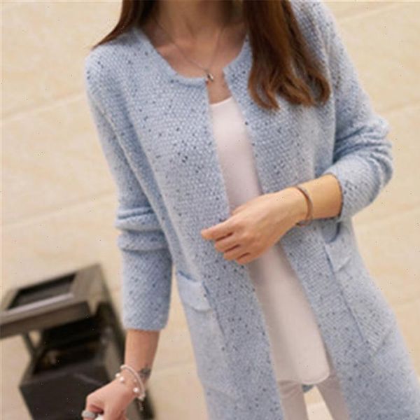korean womens sweaters autumn winter women casual long sleeve knitted cardigans crochet ladies fashion cardigan, White;black
korean womens sweaters autumn winter women casual long sleeve knitted cardigans crochet ladies fashion cardigan, White;black