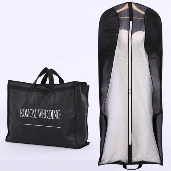 clothing & wardrobe storage wedding dust cover folding portable dual-use dress bag custom printing je003
clothing & wardrobe storage wedding dust cover folding portable dual-use dress bag custom printing je003