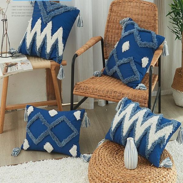 cushion/decorative pillow hand-embroidered nordic style home sofa cushion cover cotton square tufted tassel pillowcase decoration
cushion/decorative pillow hand-embroidered nordic style home sofa cushion cover cotton square tufted tassel pillowcase decoration