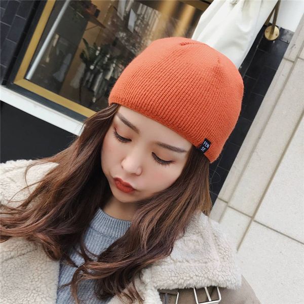 and south warm and versatile pure color reversible wool knitted hat female hat autumn and winter fashion student lady, Black;white
and south warm and versatile pure color reversible wool knitted hat female hat autumn and winter fashion student lady, Black;white