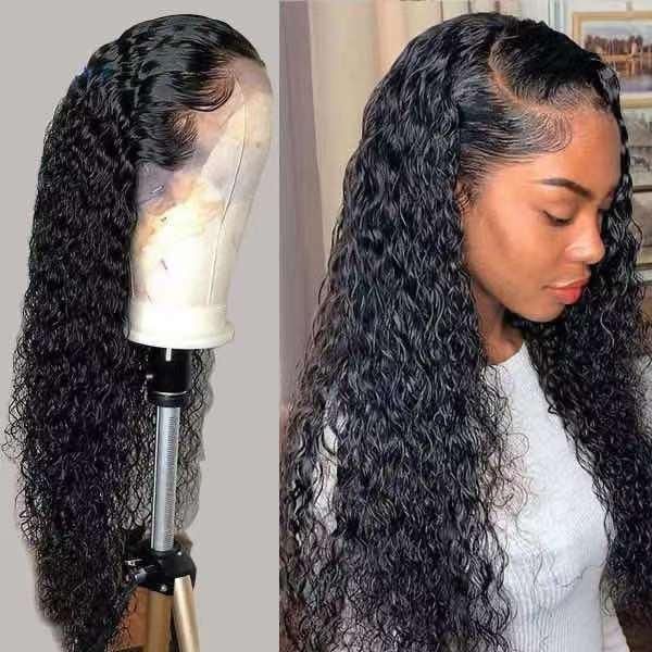 lace wigs 13x4/4x4 deep wave frontal wig front human hair natural brazilian pre plucked with baby curly for black women, Black;brown
lace wigs 13x4/4x4 deep wave frontal wig front human hair natural brazilian pre plucked with baby curly for black women, Black;brown
