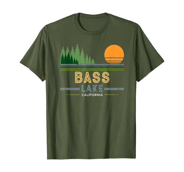 vintage bass lake california t-shirt, White;black
vintage bass lake california t-shirt, White;black