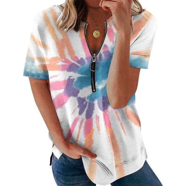 women's blouses & shirts dandelions print zipper women blouse clothing short sleeves v neck plus size summer 2021 elegant, White
women's blouses & shirts dandelions print zipper women blouse clothing short sleeves v neck plus size summer 2021 elegant, White