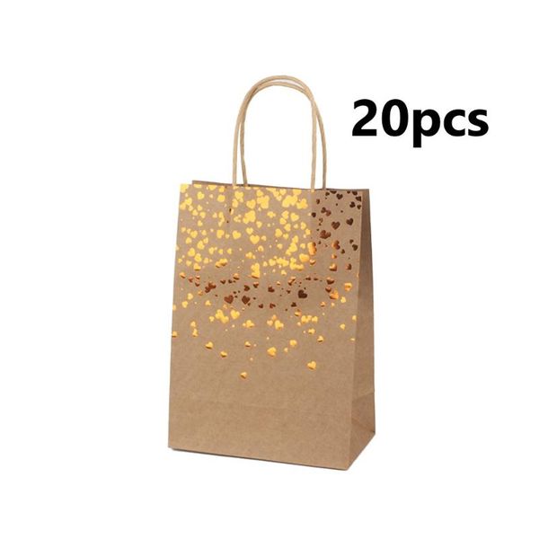 gift wrap 20pcs kraft paper bag packaging small brown with handle shopping party #40
gift wrap 20pcs kraft paper bag packaging small brown with handle shopping party #40