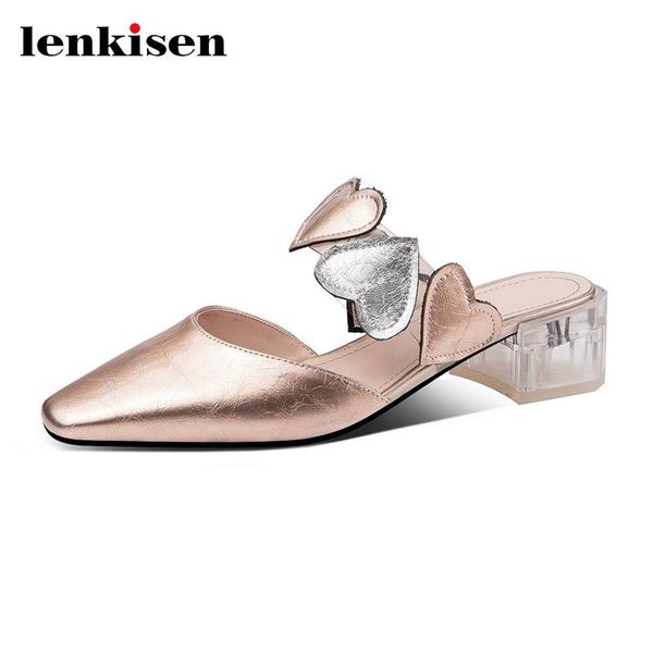 dress shoes lenkisen simple style heart genuine leather small square toe med crystal heel mules slip on beauty lady fashion women pumps l71, Black
dress shoes lenkisen simple style heart genuine leather small square toe med crystal heel mules slip on beauty lady fashion women pumps l71, Black