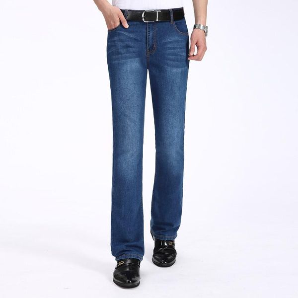 jeans men 2021 spring and summer men's korean version of denim micro bell pants slim stretch flare more size 28-34, Blue
jeans men 2021 spring and summer men's korean version of denim micro bell pants slim stretch flare more size 28-34, Blue