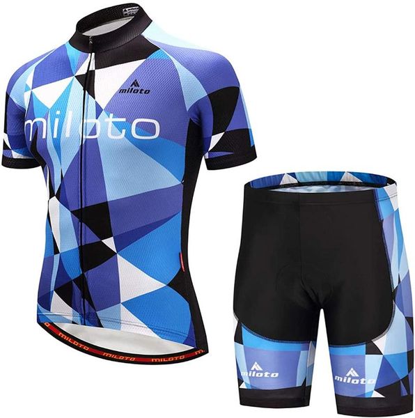 summer cycling jersey men style short sleeves clothing sportswear outdoor breathable bike racing sets, Black;blue
summer cycling jersey men style short sleeves clothing sportswear outdoor breathable bike racing sets, Black;blue