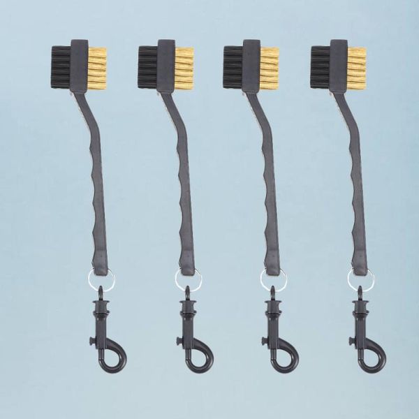 golf training aids 4pcs double side cleaning brush club groove cleaner tool 
golf training aids 4pcs double side cleaning brush club groove cleaner tool