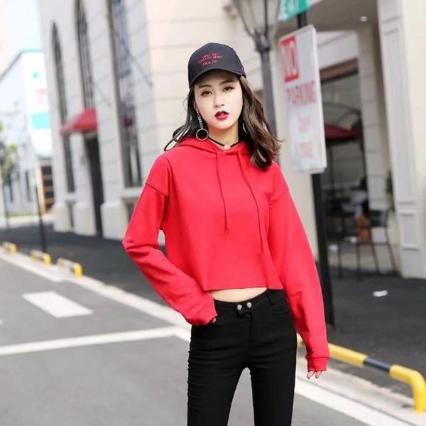 women's hoodies & sweatshirts casual short women sweatshirt long sleeve batwing o-neck female crop red black
women's hoodies & sweatshirts casual short women sweatshirt long sleeve batwing o-neck female crop red black