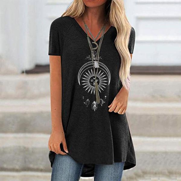 women's t-shirt female gothic sun printing tee shirt t-shirts women short sleeve summer casual mujer clothes 2021 t, White
women's t-shirt female gothic sun printing tee shirt t-shirts women short sleeve summer casual mujer clothes 2021 t, White