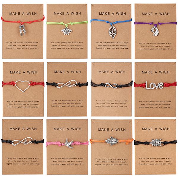 ancient silver infinity love heart owl charms identification bracelets summer beach women girls handemade leather bracelet jewelry with make, Black
ancient silver infinity love heart owl charms identification bracelets summer beach women girls handemade leather bracelet jewelry with make, Black