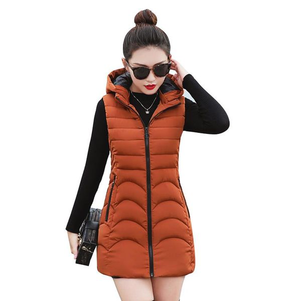 women's vests women cotton vest 2021 autumn warm mediun long female winter fashion loose large size -4xl hooded coat, Black;white
women's vests women cotton vest 2021 autumn warm mediun long female winter fashion loose large size -4xl hooded coat, Black;white