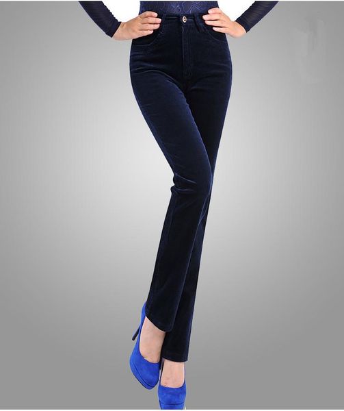 women's pants & capris high waist casual cotton corduroy flares boot women autumn winter straight stretch plus size trousers for female, Black;white
women's pants & capris high waist casual cotton corduroy flares boot women autumn winter straight stretch plus size trousers for female, Black;white
