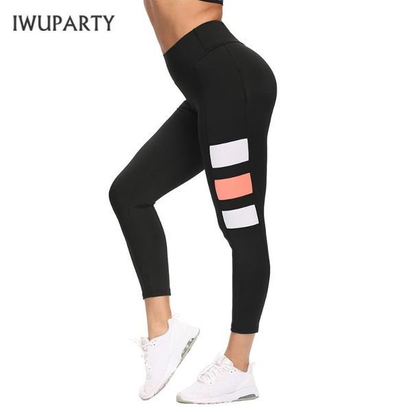 women leggings high waist color contrast pacthwork sport pants black gym fitness sportwear running femme drop yoga outfits, White;red
women leggings high waist color contrast pacthwork sport pants black gym fitness sportwear running femme drop yoga outfits, White;red