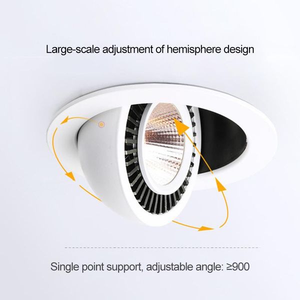 downlights 5w 7w 10w led spot light recessed dimmable downlight cob decoration ceiling lamp for home illumination ac 110v/220v 1pcs
downlights 5w 7w 10w led spot light recessed dimmable downlight cob decoration ceiling lamp for home illumination ac 110v/220v 1pcs