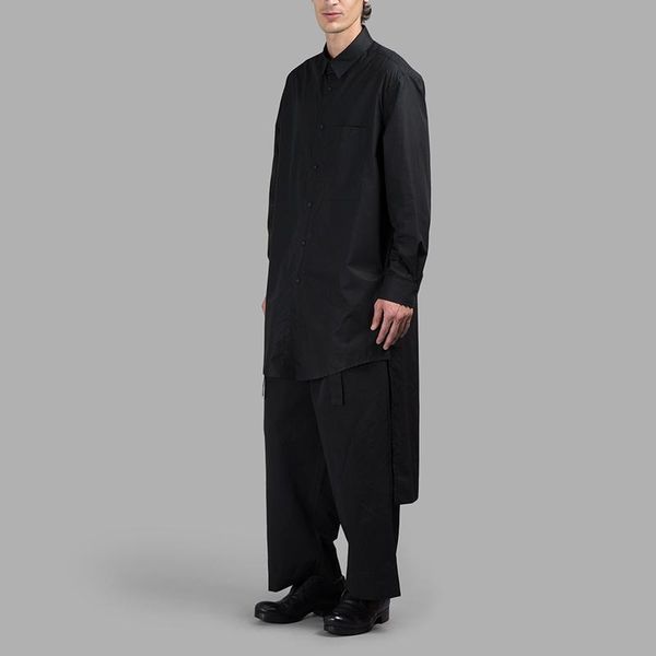 craiggreen autumn tide with the paragraph long short shirt costumes asashion male men's casual shirts, White;black
craiggreen autumn tide with the paragraph long short shirt costumes asashion male men's casual shirts, White;black
