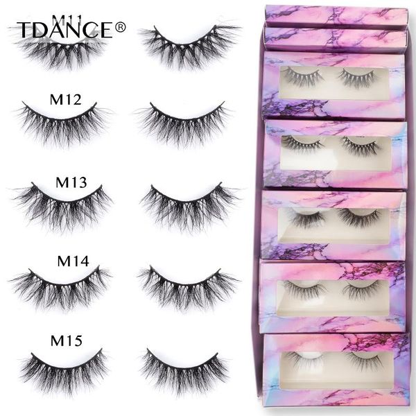 false eyelashes tdance wholesale 5-100 pairs natural long mink lashes 12mm-16mm soft messy real eyelash reusable makeup lash faux cils
false eyelashes tdance wholesale 5-100 pairs natural long mink lashes 12mm-16mm soft messy real eyelash reusable makeup lash faux cils