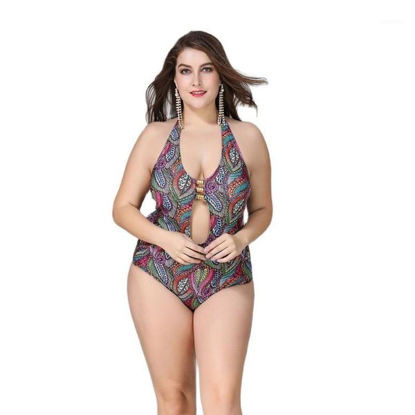 women's swimwear summer swimsuit xl 2xl 3xl 4xl 5xl big cup large size one piece women print halter backless beachwear bathing suit, White;black
women's swimwear summer swimsuit xl 2xl 3xl 4xl 5xl big cup large size one piece women print halter backless beachwear bathing suit, White;black