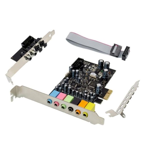 sound cards pci-e 7.1ch optical fiber card hd audio with expansion board 2u baffle for pc
sound cards pci-e 7.1ch optical fiber card hd audio with expansion board 2u baffle for pc