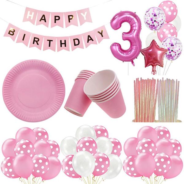 disposable dinnerware cute girl birthday happy party supplies tableware tablecloth baby shower digital balloons wedding decor
disposable dinnerware cute girl birthday happy party supplies tableware tablecloth baby shower digital balloons wedding decor
