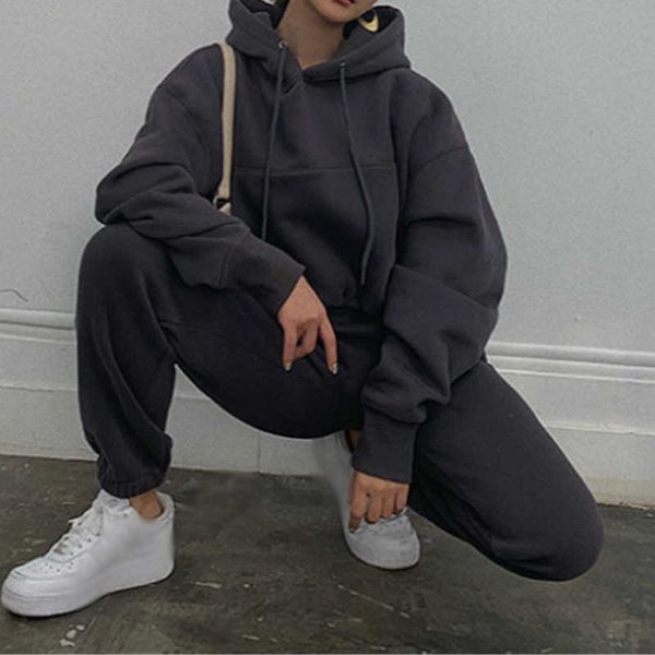 women's tracksuit short oversize hoodie suit hooded long sleeve drawstring female autumn sport pants for women two piece set 210930, White
women's tracksuit short oversize hoodie suit hooded long sleeve drawstring female autumn sport pants for women two piece set 210930, White