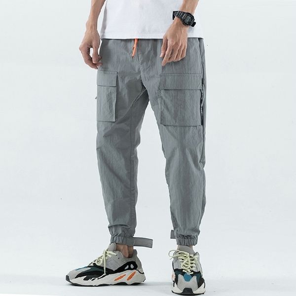 men's pants autumn men streetwear ankle length hip hop joggers multi pockets cargo sweatpants harem trousers abz494 6zw9, Black
men's pants autumn men streetwear ankle length hip hop joggers multi pockets cargo sweatpants harem trousers abz494 6zw9, Black
