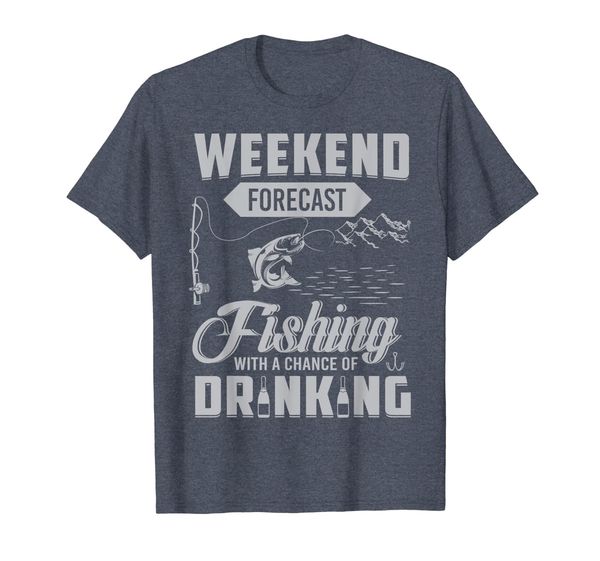 fishing with a chance of drinking vintage tee, White;black
fishing with a chance of drinking vintage tee, White;black