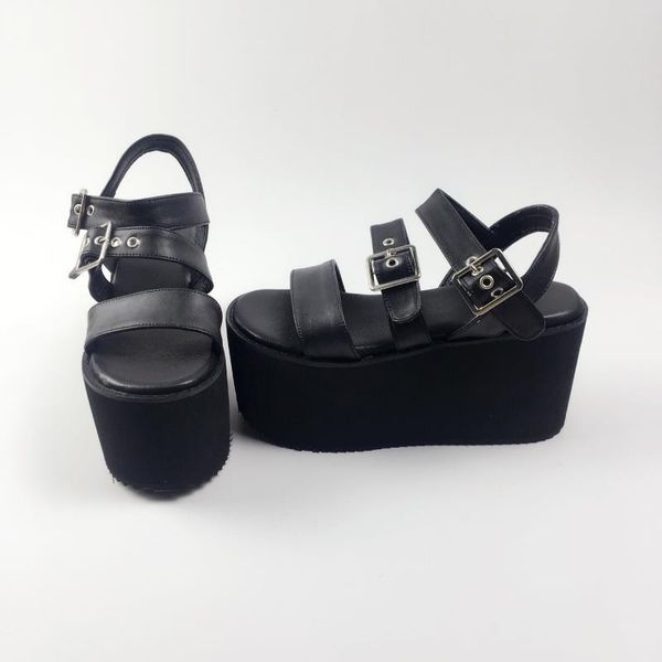 boots princess sweet lolita shoes summer and spring harbin floor muffin sandals high thin leg fashion women an7518, Black
boots princess sweet lolita shoes summer and spring harbin floor muffin sandals high thin leg fashion women an7518, Black