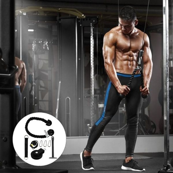 accessories 1 set of pulley cable machine useful gym muscle strength training equipment
accessories 1 set of pulley cable machine useful gym muscle strength training equipment