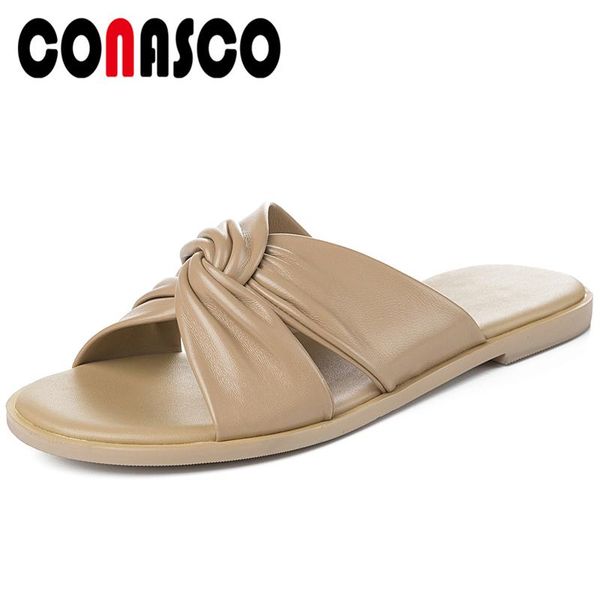 women sandals slippers genuine leather 2021 summer fashion concise casual cross-tied pleated flat with shoes woman, Black
women sandals slippers genuine leather 2021 summer fashion concise casual cross-tied pleated flat with shoes woman, Black