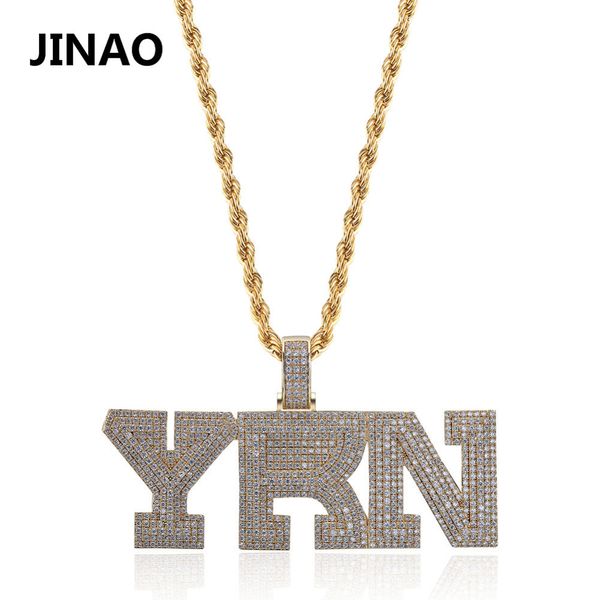 fashion name cubic zircon iced out chain necklace yrn design letter pendant hip hop jewelry chain statement necklaces bling gift x0509, Black
fashion name cubic zircon iced out chain necklace yrn design letter pendant hip hop jewelry chain statement necklaces bling gift x0509, Black