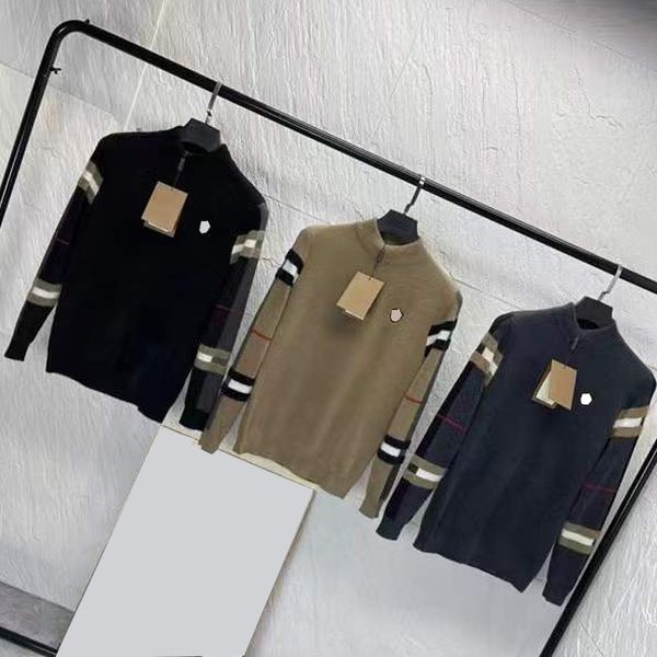 classical men's knitted sweater brand mens classic knit sweatshirt vintage plaid designer pullover sweaters -3xl 139298, White;black
classical men's knitted sweater brand mens classic knit sweatshirt vintage plaid designer pullover sweaters -3xl 139298, White;black