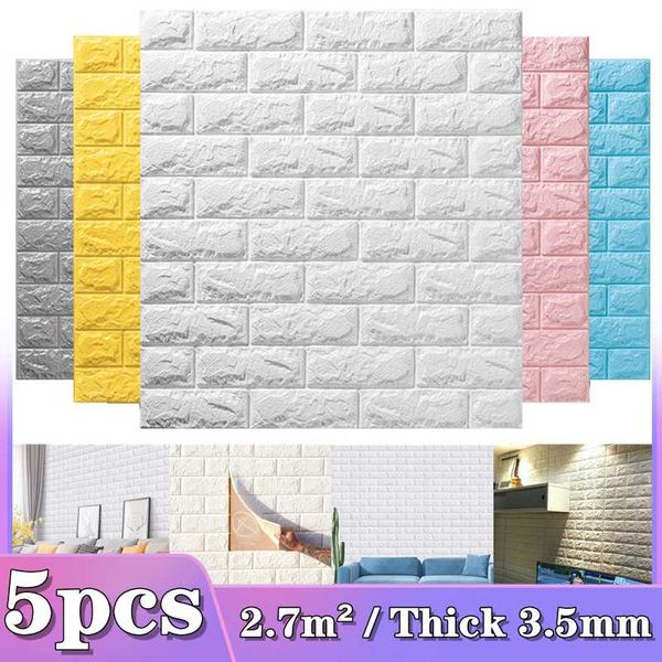 wallpapers 5pcs 3d wall sticker imitation brick bedroom decoration waterproof self adhesive wallpaper for living room kitchen tv backdrop
wallpapers 5pcs 3d wall sticker imitation brick bedroom decoration waterproof self adhesive wallpaper for living room kitchen tv backdrop