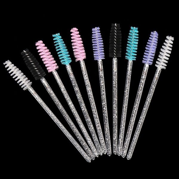 makeup brushes white crystal glitter eyelash mascara wands mini colorful eye lashes spoolie brush eyebrow comb beauty tools in stock
makeup brushes white crystal glitter eyelash mascara wands mini colorful eye lashes spoolie brush eyebrow comb beauty tools in stock