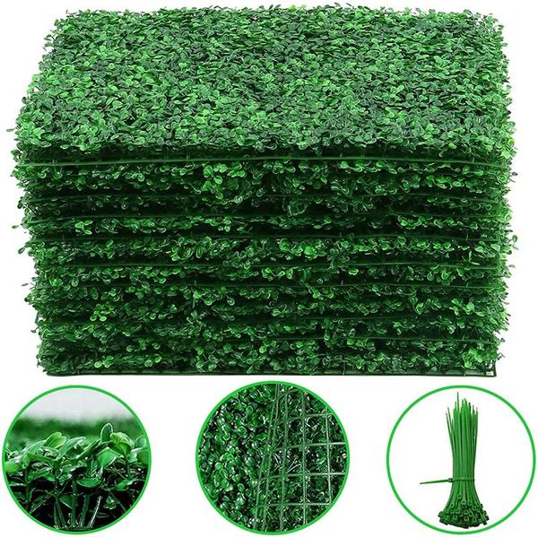 10/12/15pcs boxwood panels- hedge set uv protected privacy screen faux for outdoor, indoor decorative flowers & wreaths
10/12/15pcs boxwood panels- hedge set uv protected privacy screen faux for outdoor, indoor decorative flowers & wreaths
