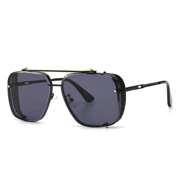 sunglasses 2021 fashion retro brand design men's classic style gradient square and women's, White;black
sunglasses 2021 fashion retro brand design men's classic style gradient square and women's, White;black