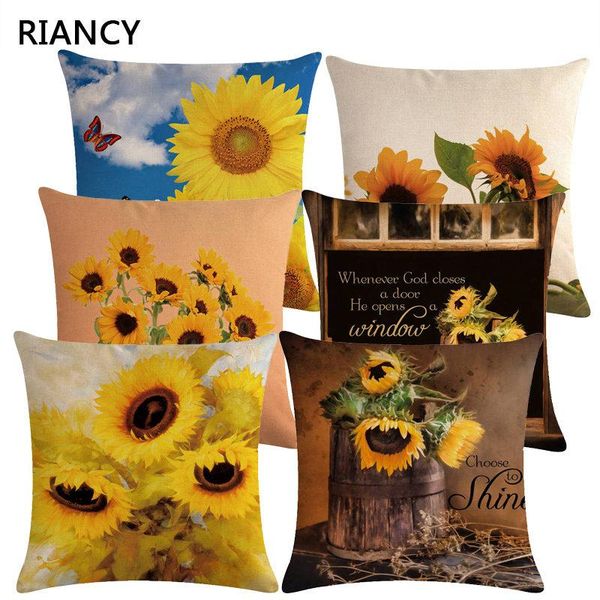 1pcs sunflower pattern cotton linen throw pillow cushion cover car home sofa bed decorative pillowcase funda cojin pillows 40653 cushion/dec
1pcs sunflower pattern cotton linen throw pillow cushion cover car home sofa bed decorative pillowcase funda cojin pillows 40653 cushion/dec