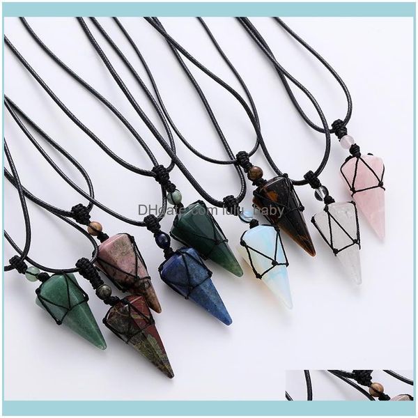 chains necklaces & jewelrychains natural stone cone pendants crystal black rope wrapped treatment stones necklace men female fashion women j, Silver
chains necklaces & jewelrychains natural stone cone pendants crystal black rope wrapped treatment stones necklace men female fashion women j, Silver