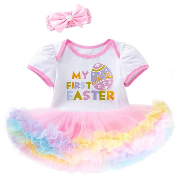 girl's dresses baby girl short-sleeved easter egg letter print romper tutu princess dress born girls outfits set, Red;yellow
girl's dresses baby girl short-sleeved easter egg letter print romper tutu princess dress born girls outfits set, Red;yellow
