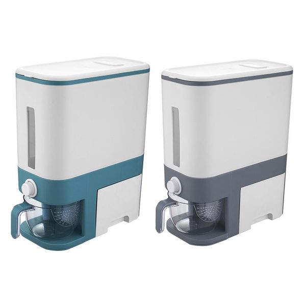 storage bottles & jars household rice moisture-proof box grain bucket press type sealed automatic metering
storage bottles & jars household rice moisture-proof box grain bucket press type sealed automatic metering
