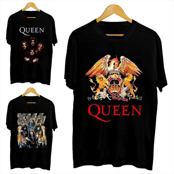 queen rock band short casual mens t shirt cotton print black for women streetwear kiss tees retro clothing plus size, White;black
queen rock band short casual mens t shirt cotton print black for women streetwear kiss tees retro clothing plus size, White;black